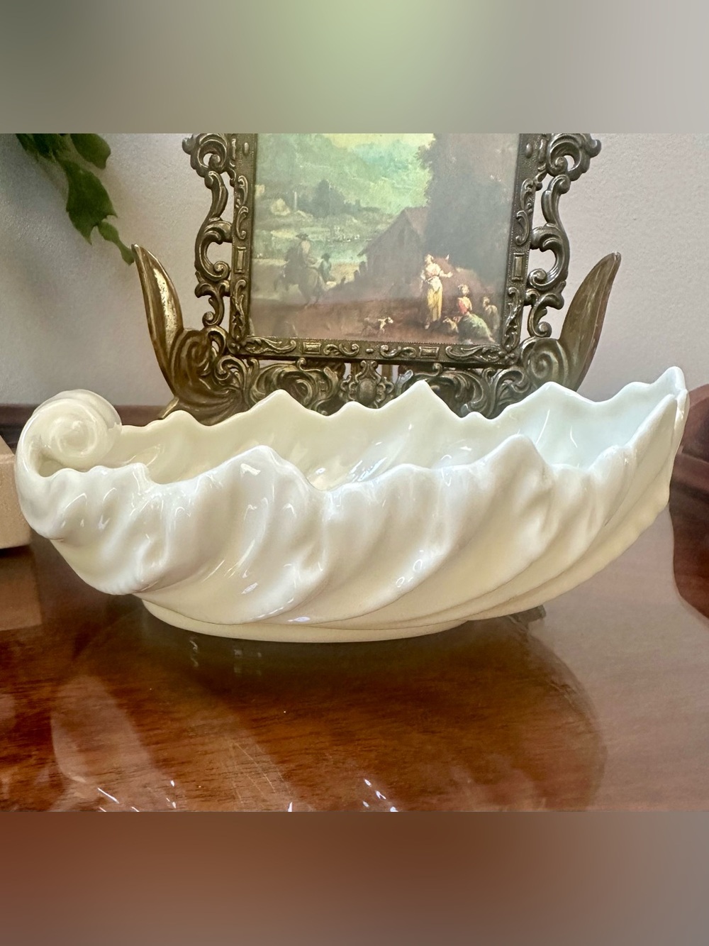 Vintage Lenox Acanthus Leaf Bon Bon Bowl